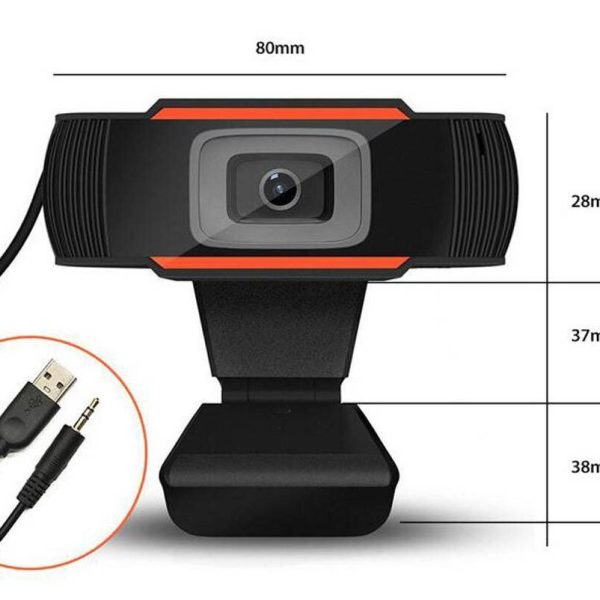 Cámara Web Webcam De 1080p Full Hd Con Micròfono